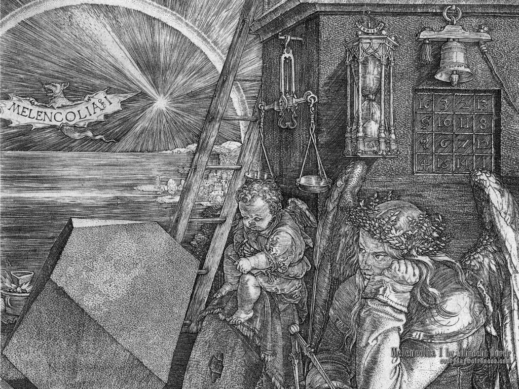 Melencolia 1, di Albrecht Durer (1514)
