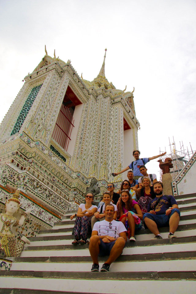 i ragazzi di ARCA ENEL a Bangkok